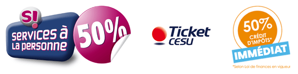Logos Services à la Personne Ticket CESU Crédit d'Impôts